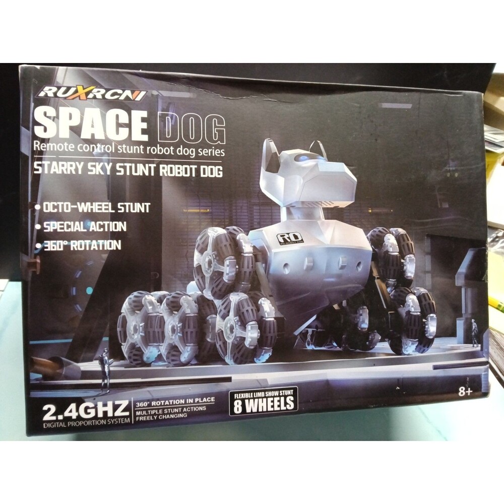 Remote Control Robot Space Dog All-Terrain Gesture Sensing Stunt RC Car New